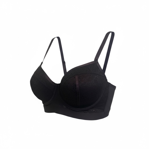 Elegant Black Lace Underwire Bra - Picture 1 of 4